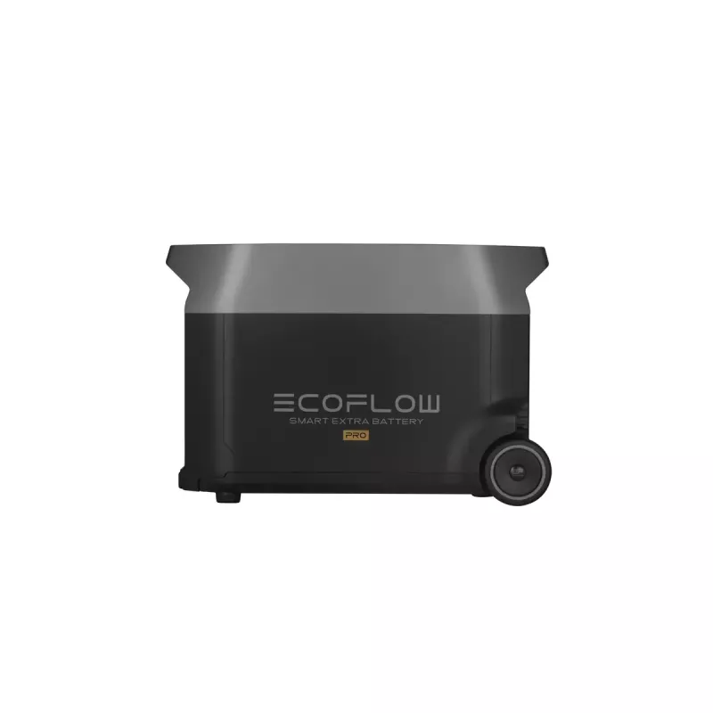 Aku 3600Wh EcoFlow DELTA Pro jaoks — 39 kg, 635×285×416 mm, must