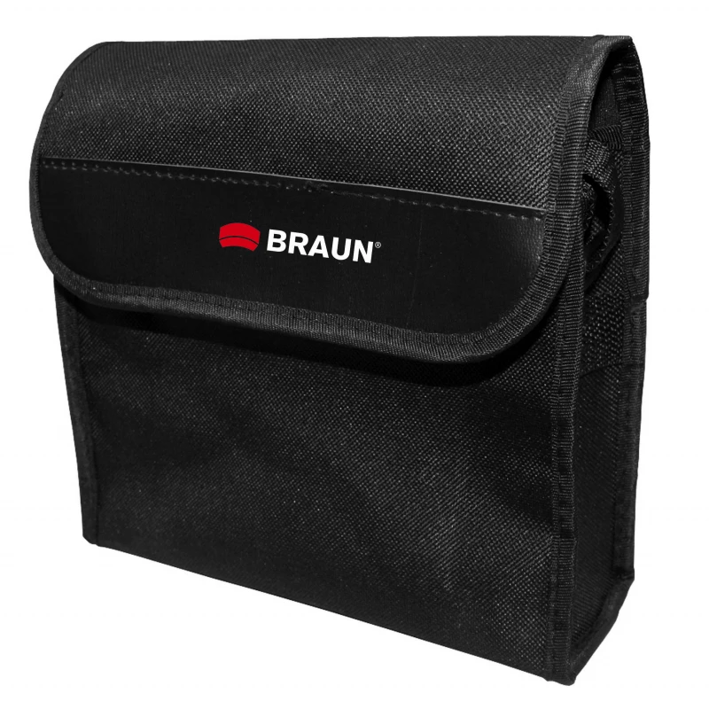 Braun 20123 binokkel BK-7 Porro must