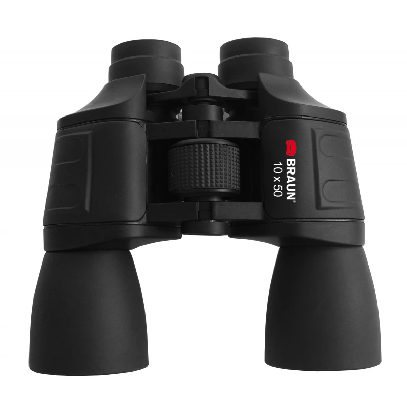 Binoklid BRAUN 10x50 — 10× suurendus, 50 mm objektiivid