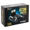 Binokkel Levenhuk Atom DB20 20× suurenduse ja sisseehitatud 2 MP kaamera, LCD-ekraaniga