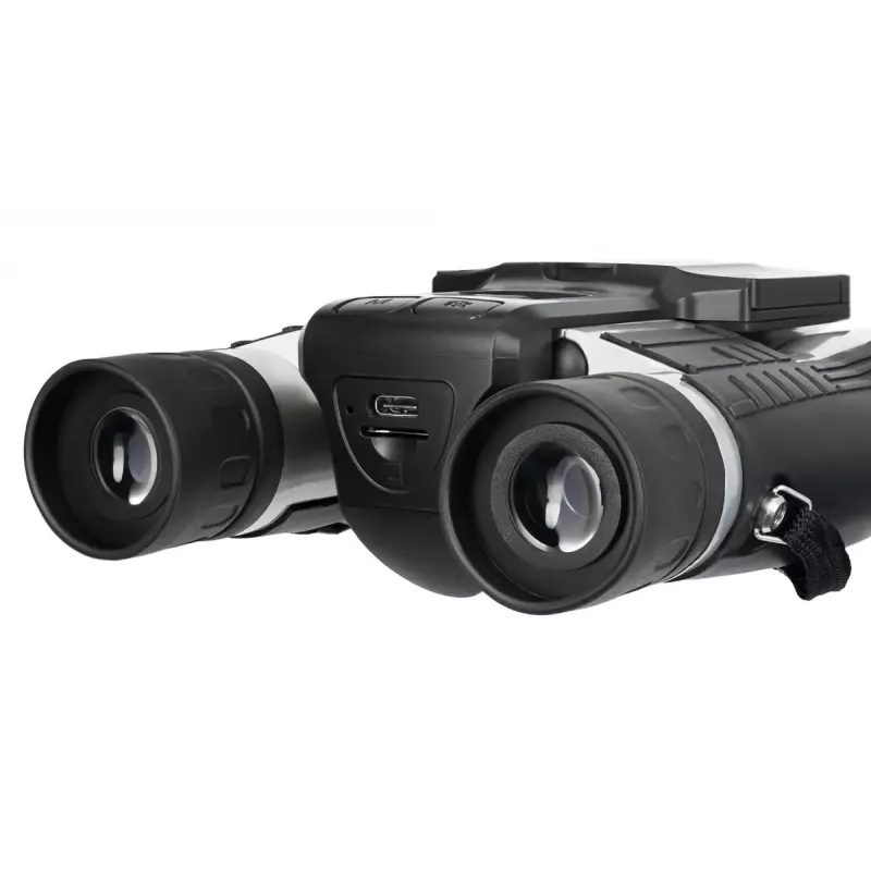 Binokkel Levenhuk Atom DB20 20× suurenduse ja sisseehitatud 2 MP kaamera, LCD-ekraaniga