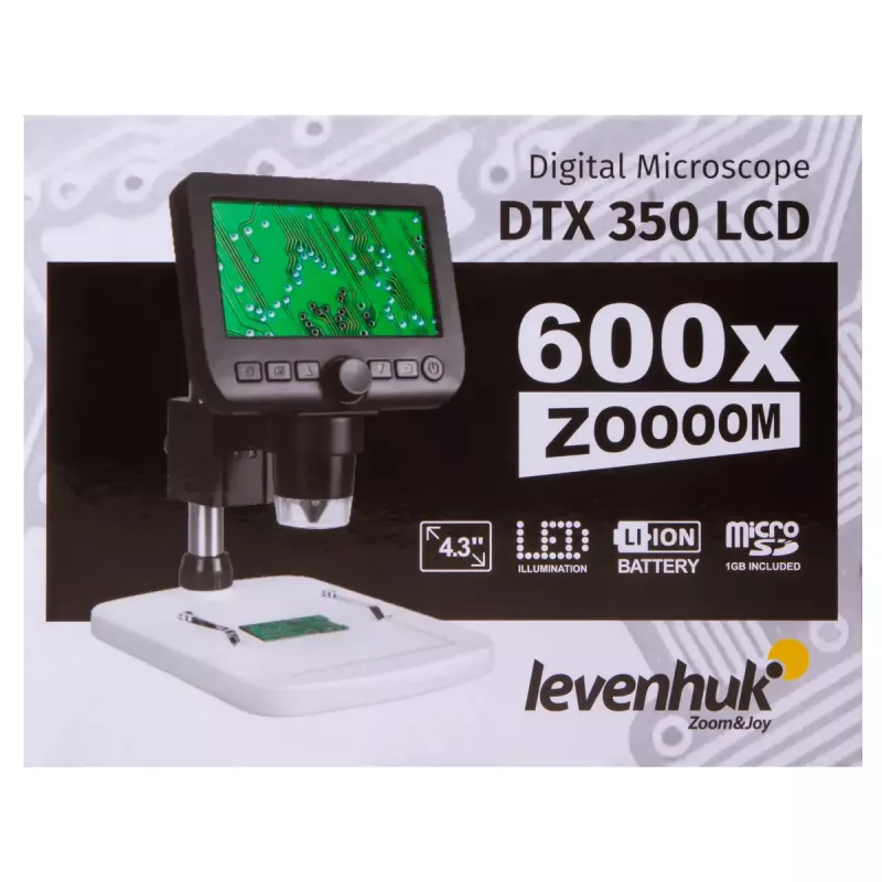 Digitaalmikroskoop Levenhuk DTX 350 LCD 600x suurendus