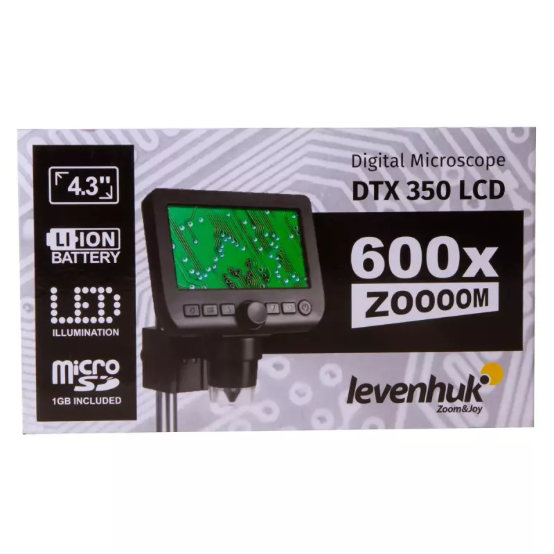 Digitaalmikroskoop Levenhuk DTX 350 LCD 600x suurendus