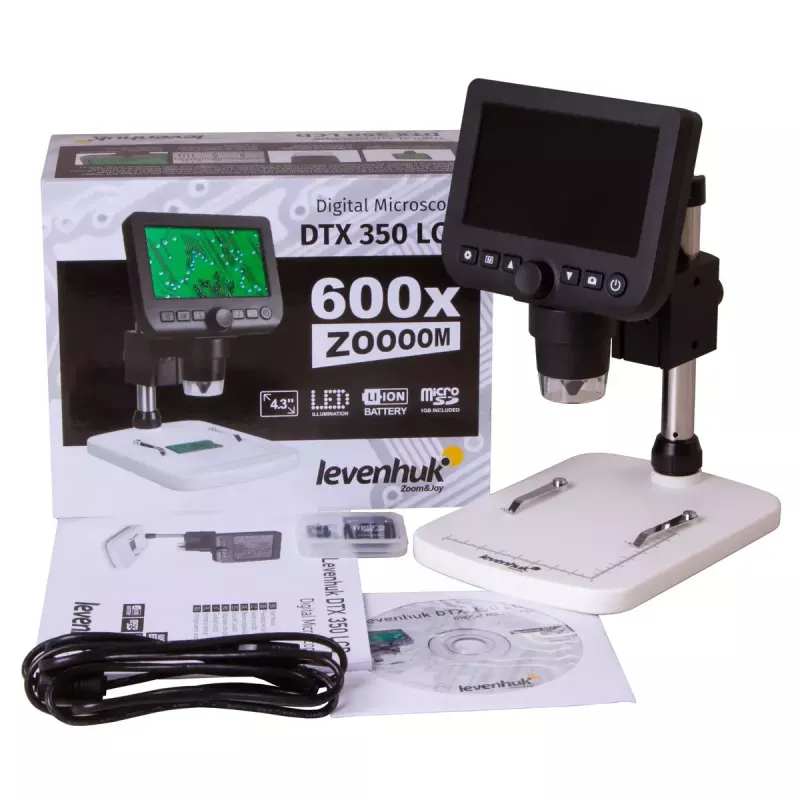 Digitaalmikroskoop Levenhuk DTX 350 LCD 600x suurendus