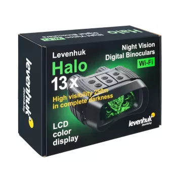 Binoklid Levenhuk Halo 13x Suurendus 13x Objektiivi läbimõõt 3,35 cm Must