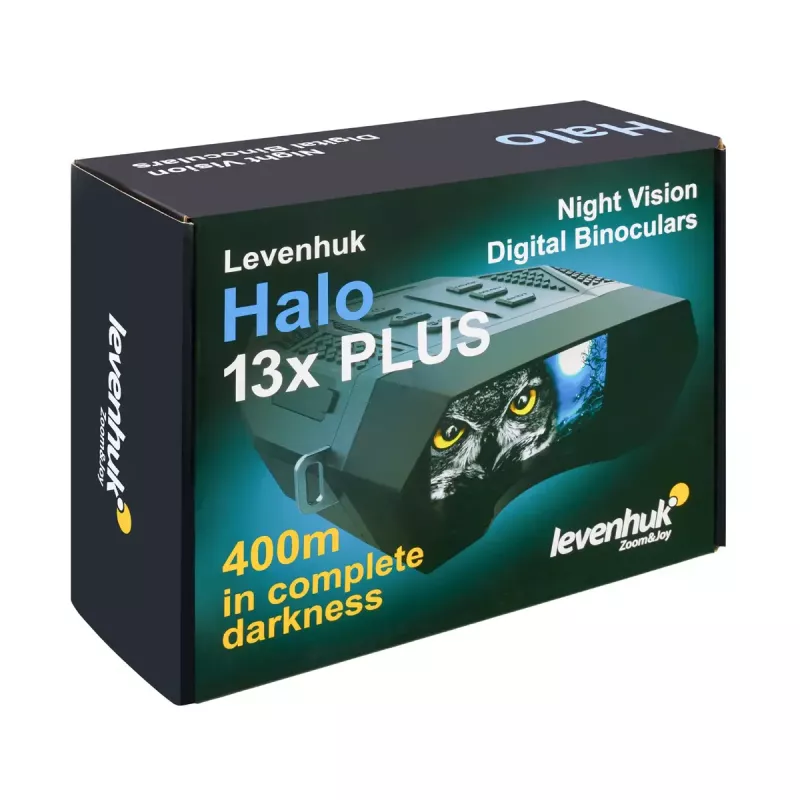 Binokkel Levenhuk Halo 13x Plus 13x Suurendus Must