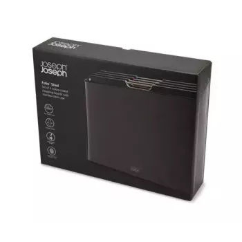 Lõikelaud Joseph Joseph Folio Steel Ristkülikukujuline Süsinik 356x263mm