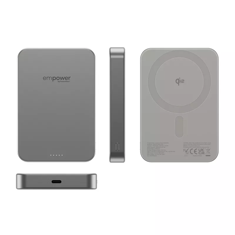 Akupank PanzerGlass empower by empower Bank 10000mAh titaanium