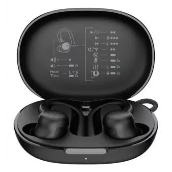 Peakomplekt Belkin SoundForm ActiveFit juhtmega juhtmevaba Bluetooth must