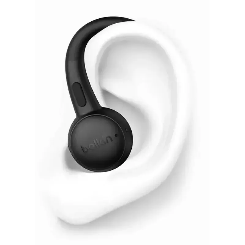 Peakomplekt Belkin SoundForm ActiveFit juhtmega juhtmevaba Bluetooth must