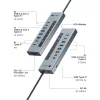 ICY BOX 11-in-1 USB USB-C hub koos kaardilugeja ja PD-ga