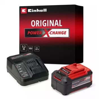 Aku stardikomplekt EINHELL 18V 5.2Ah laadijaga mudel 1091226