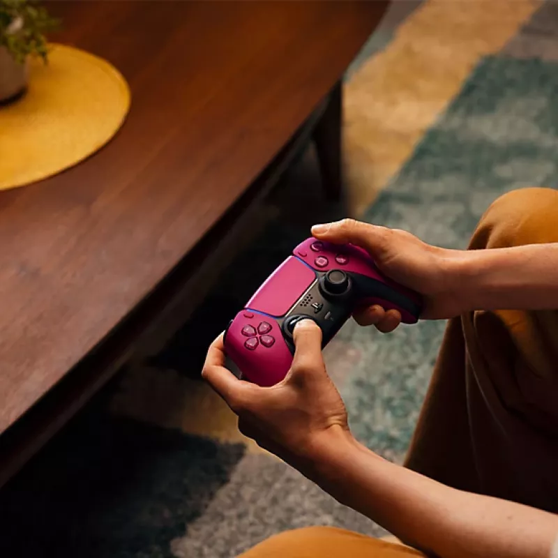 Gamepad Sony DualSense V2 — Cosmic Red, Bluetooth 5.1 ja USB-C, ühildub PS5, PC, Mac, iOS, Android, 1560 mAh