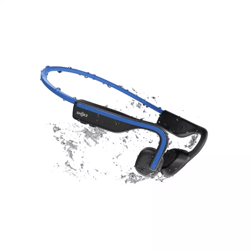 SHOKZ OpenMove kõrvaklapid, traadita, kõrvakonks, kõned/muusika, USB USB-C, Bluetooth, sinine