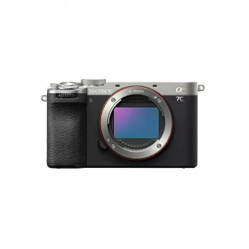 Sony α 7C II MILC korpus 33 MP Exmor R CMOS 7008 x 4672 pikslit must, hõbedane