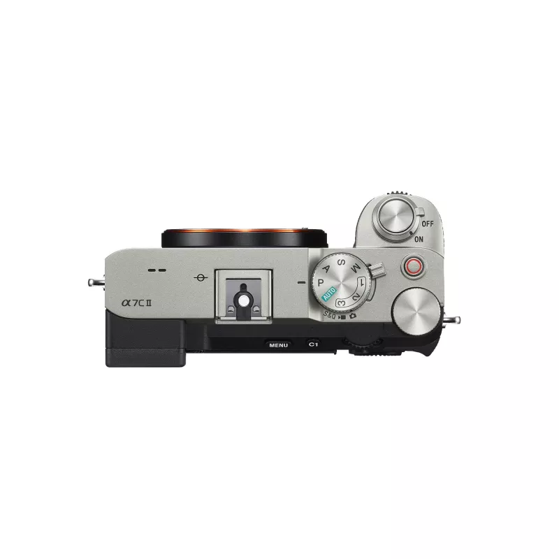 Sony α 7C II MILC korpus 33 MP Exmor R CMOS 7008 x 4672 pikslit must, hõbedane