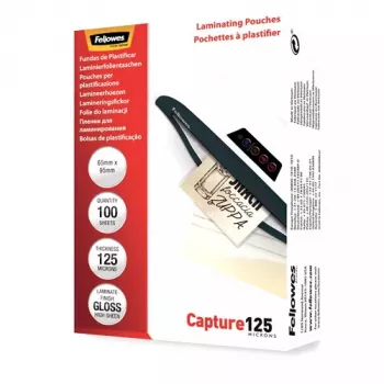 Fellowes Glossy 125 mikronine kaardilamineerimistasku – 65x95mm