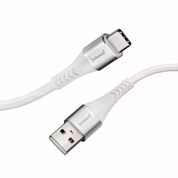 USB-kaabel Intenso kaabel USB-A TO USB-C 1,5M 0,48 Gbit/s Valge