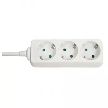 Lindy 73100 pikendusjuhe 3 vahelduvvoolu pistikupesa Siseruumides Valge