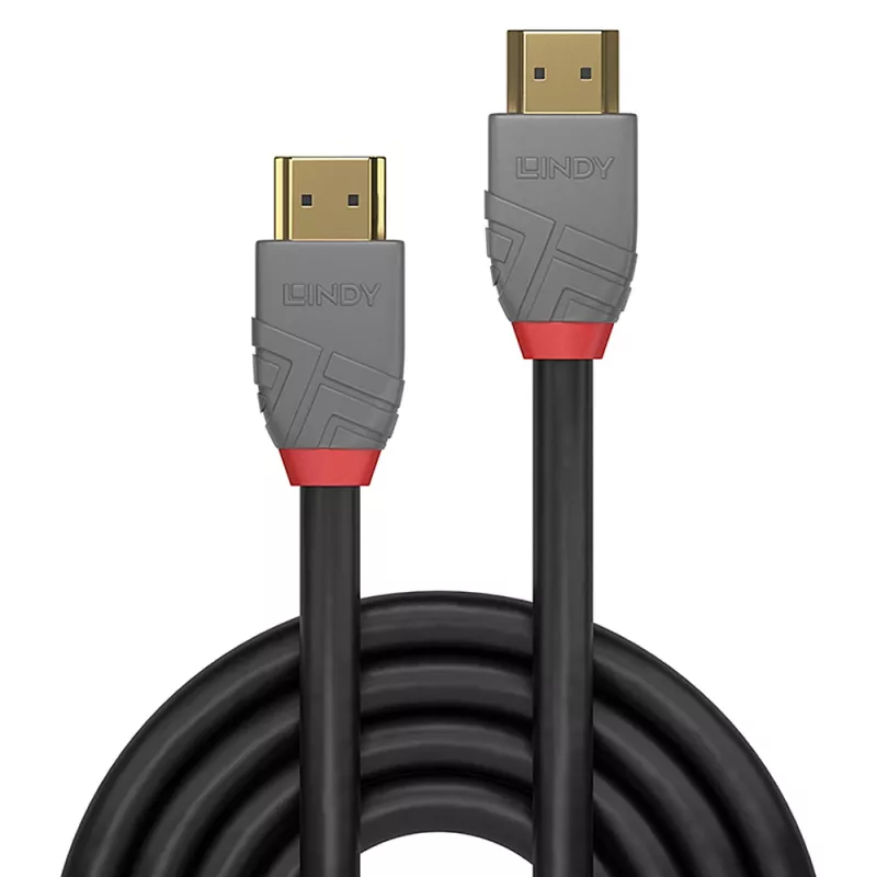 Lindy 0,3 m kiire HDMI-kaabel, Anthra Line