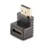 Lindy HDMI emane HDMI isasele 90° täisnurkne allapoole adapter