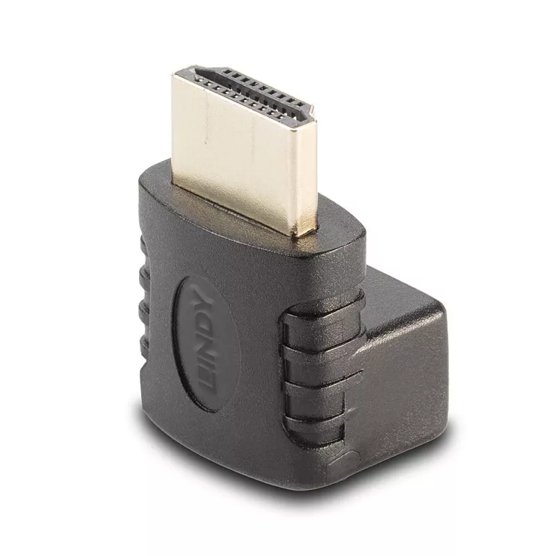 Lindy HDMI emane HDMI isasele 90° täisnurkne allapoole adapter