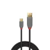 Lindy 3m USB 2.0 tüüp A-C kaabel, Anthra Line
