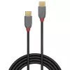 USB 2.0 tüüp C - C kaabel Lindy 36871 1m Anthra Line