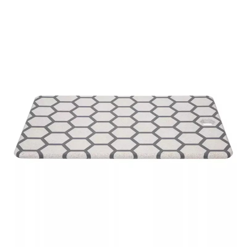 Lõikelaud RESTO 95401 ristkülikukujuline plastik 138×200×8 mm hall/valge