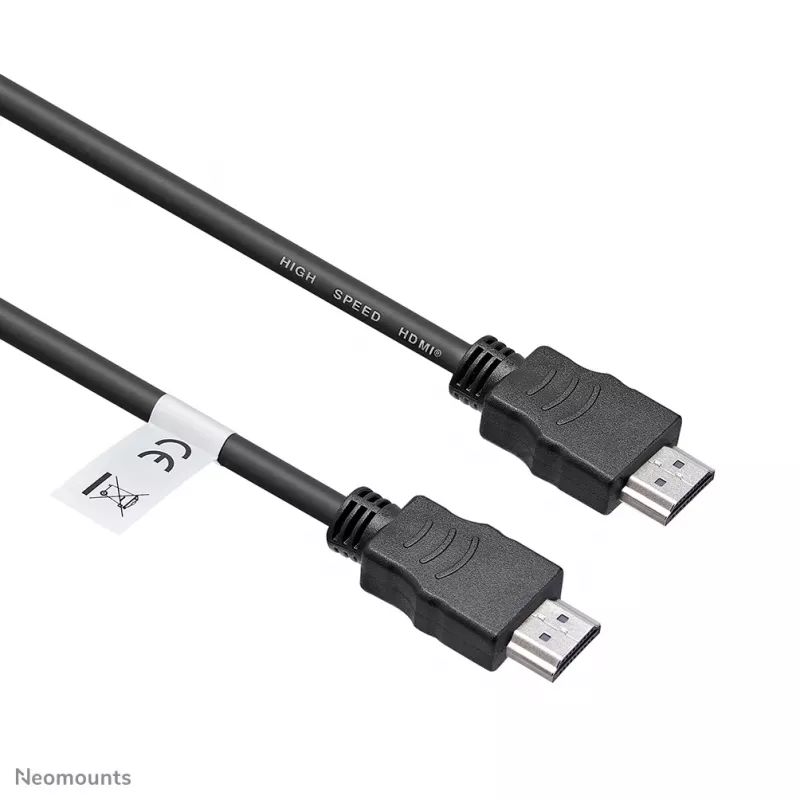 Neomounts HDMI3MM HDMI-kaabel - 1 meeter, 1 m, HDMI tüüp A (standardne), HDMI tüüp A (standardne), 10,2 Gbit/s, Must
