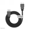 Neomounts HDMI3MM HDMI-kaabel - 1 meeter, 1 m, HDMI tüüp A (standardne), HDMI tüüp A (standardne), 10,2 Gbit/s, Must