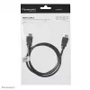 Neomounts HDMI3MM HDMI-kaabel - 1 meeter, 1 m, HDMI tüüp A (standardne), HDMI tüüp A (standardne), 10,2 Gbit/s, Must