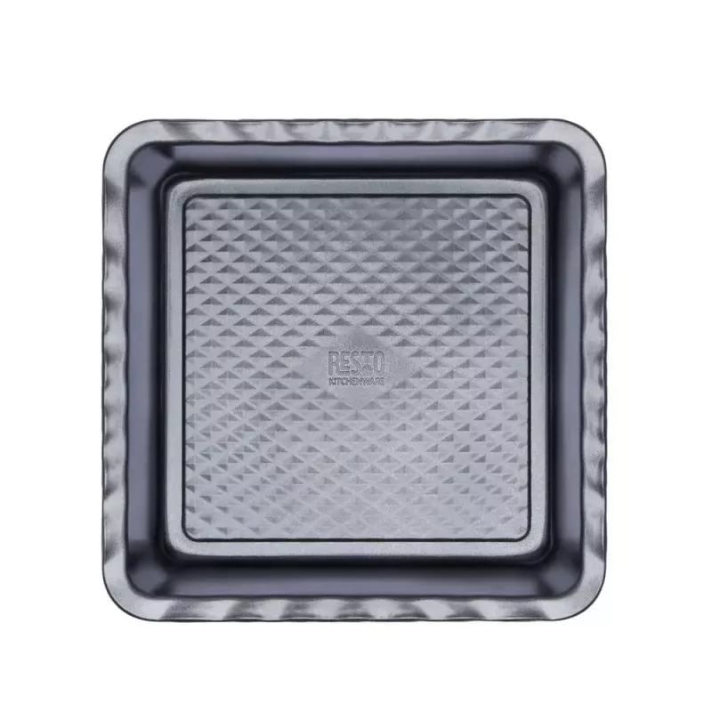 Lasagnevorm Resto Kitchenware 96115 Ristkülikukujuline süsinikterasest 255x255x50 mm