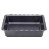Lasagnevorm Resto Kitchenware 96115 Ristkülikukujuline süsinikterasest 255x255x50 mm