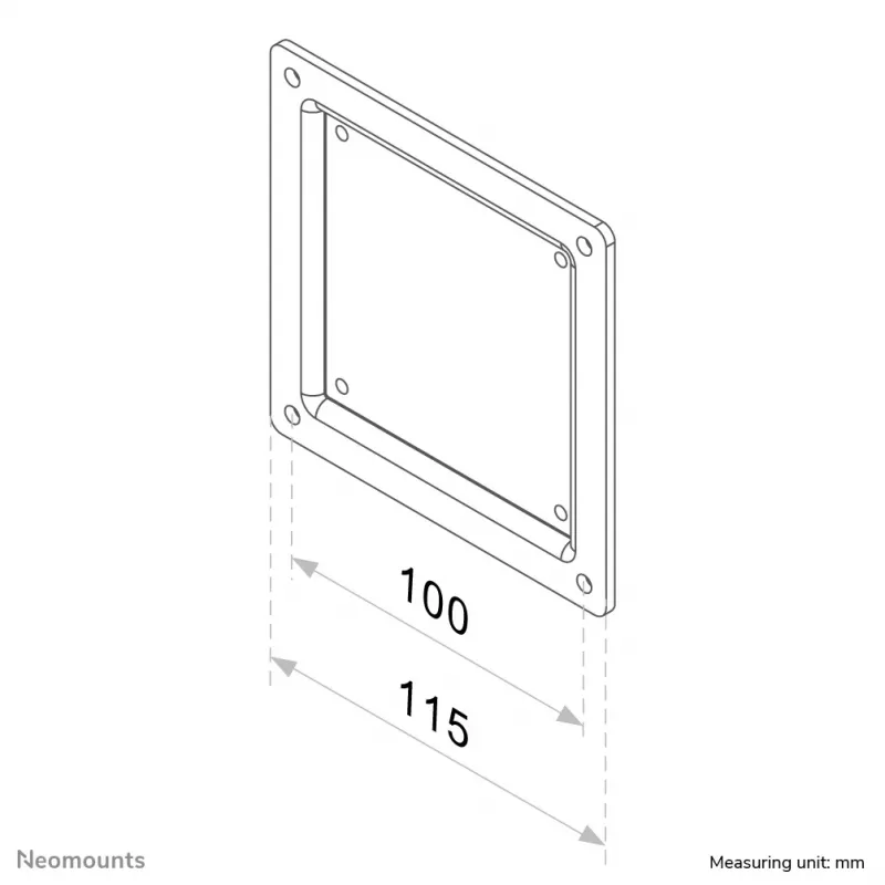 Neomounts FPMA-VESA100 VESA-adapter 10-30 tolli