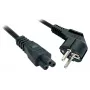 Lindy 3m, CEE 7/7 - IEC 320 C5 Must CEE7/7 C5 pistikupesa