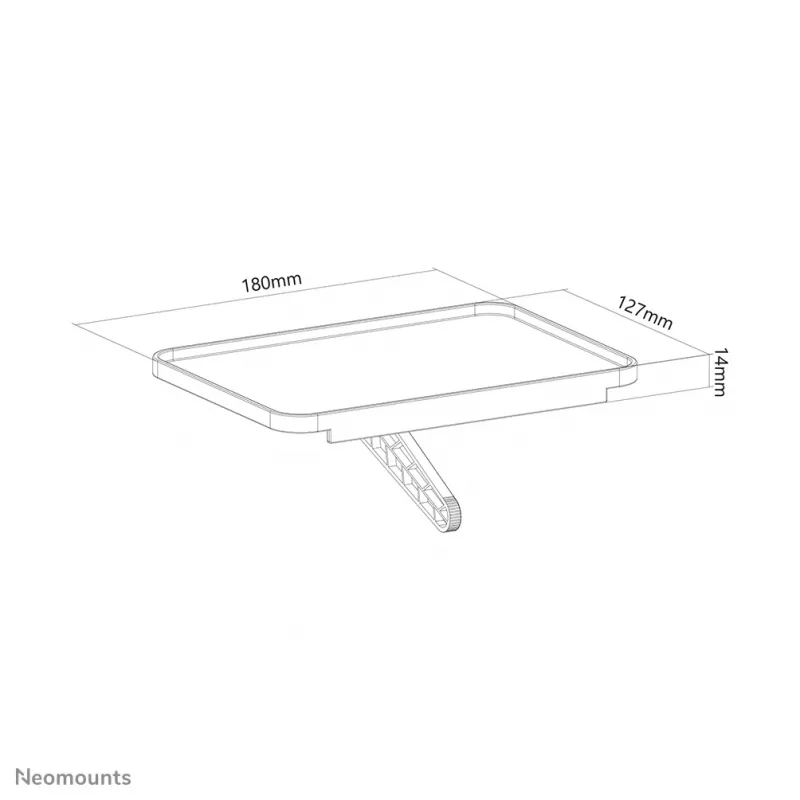 Neomounts AWL28-210BL1 multimeedia hoidik - universaalne