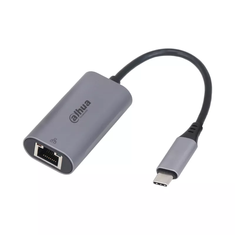USB 3.0 USB-C - RJ45 adapter DAHUA TC31 — 1000 Mbit/s, USB-toitega, hall