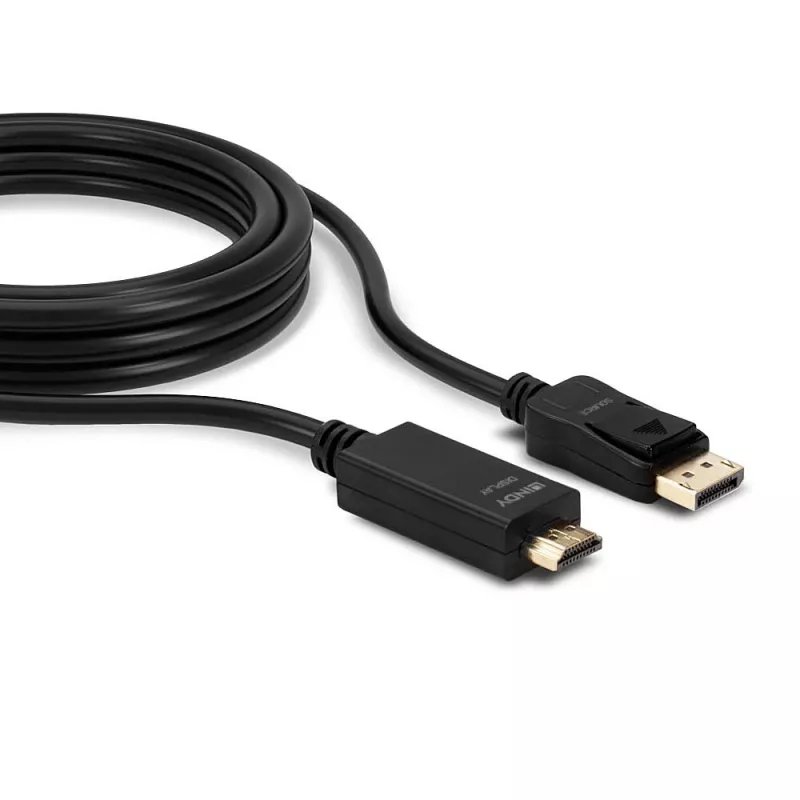Lindy 1m DisplayPort-HDMI 10.2G kaabel