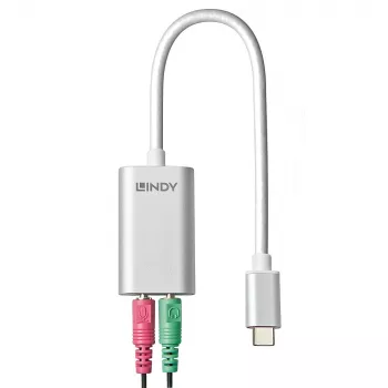 USB Type C helimuundur Lindy 42711