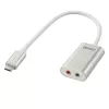USB Type C helimuundur Lindy 42711