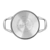 Resto Kitchenware Rigel 1,9 l ümmargune roostevabast terasest pott