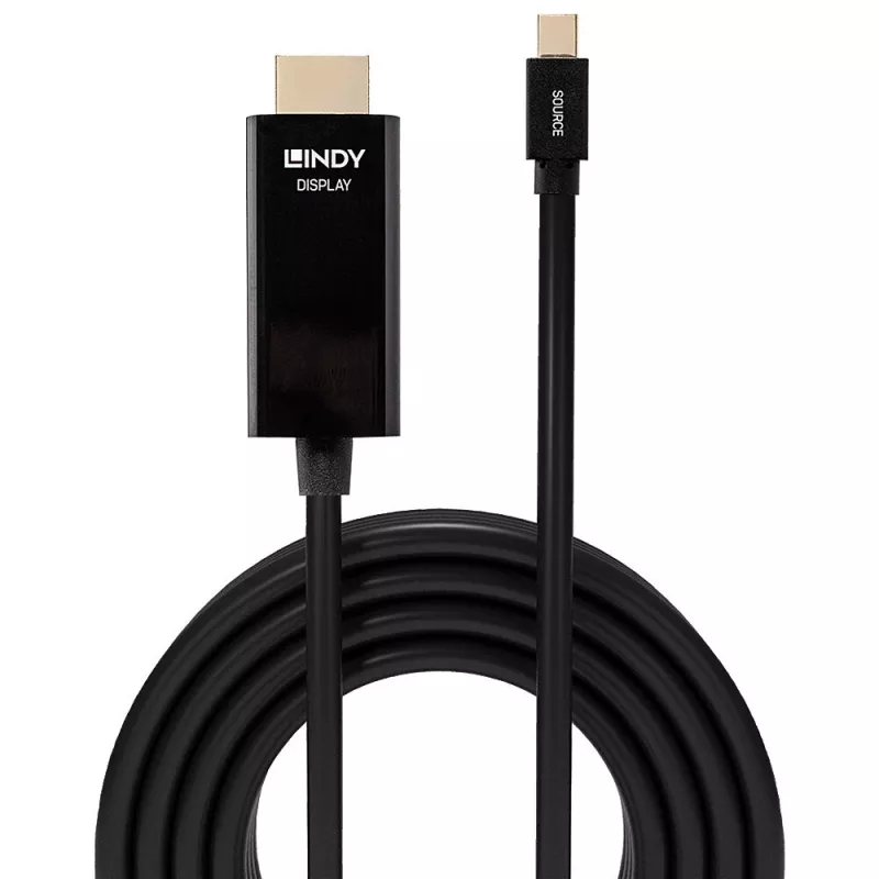Lindy 2m Mini DisplayPort HDMI 10.2G kaabel
