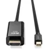 Lindy 2m Mini DisplayPort HDMI 10.2G kaabel