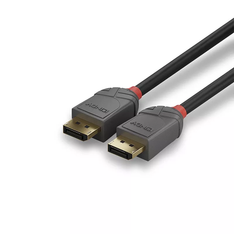 Lindy 3m DisplayPort 1.4 kaabel, Anthra Line