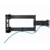 TV seinahoidik Gembird WM-55ST-03 32–55-tollistele ekraanidele, VESA kuni 400x400, kalle -18°/5°, pööre ±90°, max koormus 35 kg, must