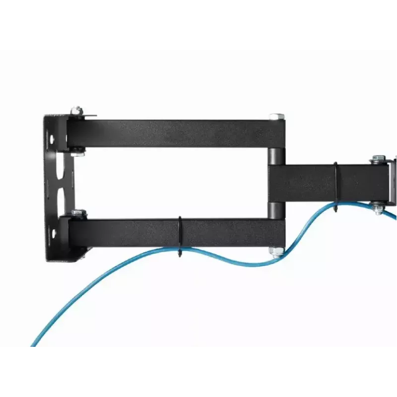 TV seinahoidik Gembird WM-55ST-03 32–55-tollistele ekraanidele, VESA kuni 400x400, kalle -18°/5°, pööre ±90°, max koormus 35 kg, must