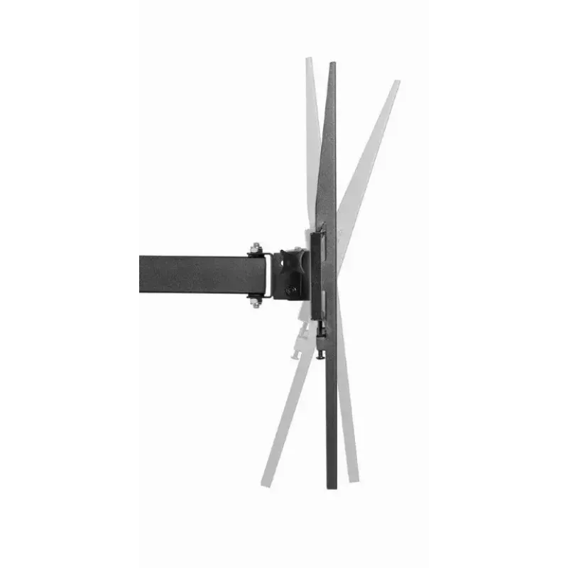 TV seinahoidik Gembird WM-55ST-03 32–55-tollistele ekraanidele, VESA kuni 400x400, kalle -18°/5°, pööre ±90°, max koormus 35 kg, must