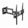 TV seinahoidik Gembird WM-55ST-03 32–55-tollistele ekraanidele, VESA kuni 400x400, kalle -18°/5°, pööre ±90°, max koormus 35 kg, must