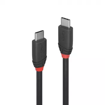 Lindy 1m USB 3.2 Type C to C kaabel, 20Gbps, Must Line